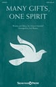 Many Gifts One Spirit SATB choral sheet music cover